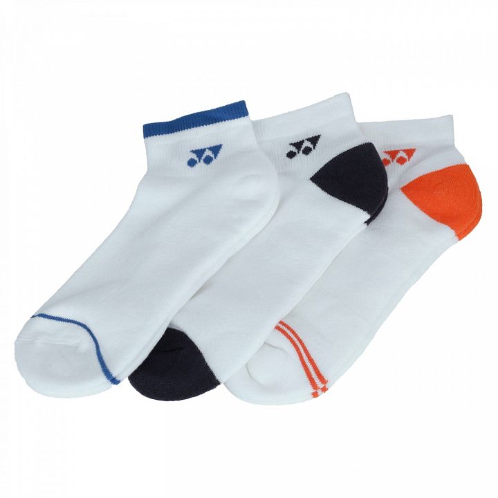 Yonex Socks 19174 Low Cut 3-Pack Multicolor